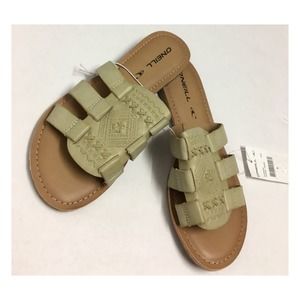 O’Neil | NWT Sandal Flip Flops Summer Taupe & Tan